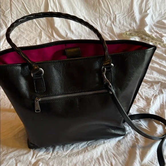 Patricia Nash Black Floral Embossed Tote - Picture 2 of 12